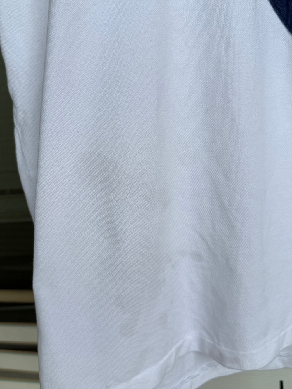 Polo by Ralph Lauren Polo Club White Polo with Diagonal Stripe - Picture 5 of 9